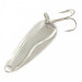 Vintage   Luhr Jensen Hot Shot W, 3/64oz nickel fishing spoon #24061
