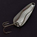 Vintage   Luhr Jensen Hot Shot W, 3/64oz nickel fishing spoon #24061
