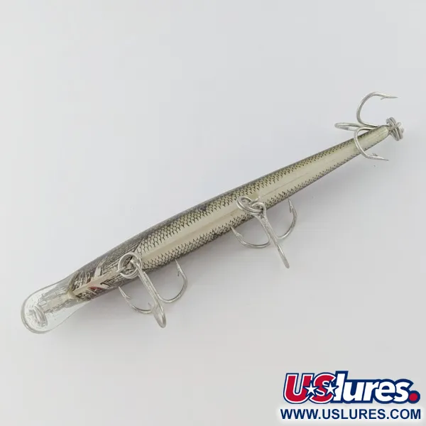 Vintage Rebel Floater F12, 1/3oz Naturalized Baby Bass fishing lure #24065