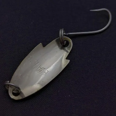 Vintage Glen Evans, 3/64oz nickel fishing spoon #24066