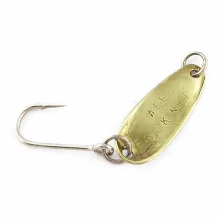 Vintage Dick Nite Spoons Dick Nite, 1/64oz pearl fishing spoon #24068