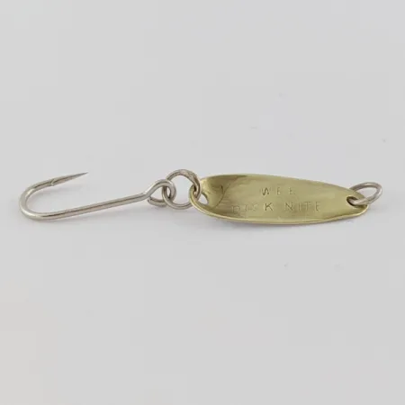 Vintage Dick Nite Spoons Dick Nite, 1/64oz pearl fishing spoon #24068