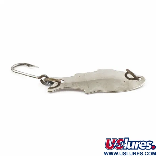 Vintage Shoff's Triple Teazer, 1/8oz  Red / White fishing spoon #24069