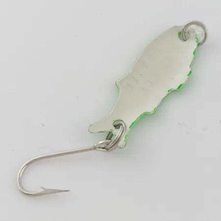 Vintage Shoff's Triple Teazer, 1/32oz green fishing spoon #24070