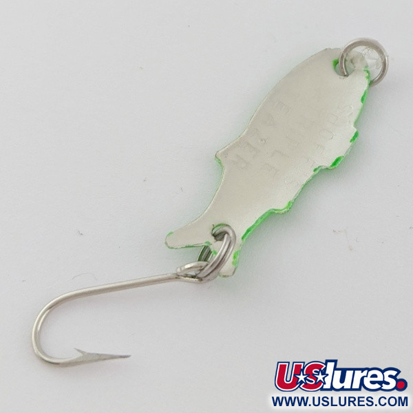 Vintage   Shoff's Triple Teazer, 1/32oz green fishing spoon #24070