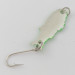 Vintage   Shoff's Triple Teazer, 1/32oz green fishing spoon #24070