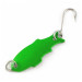 Vintage   Shoff's Triple Teazer, 1/32oz green fishing spoon #24070