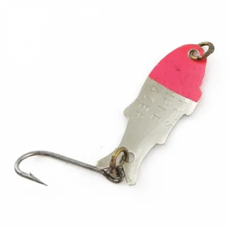 Vintage Shoff's Triple Teazer, 1/32oz  Red / Nickel fishing spoon #24071