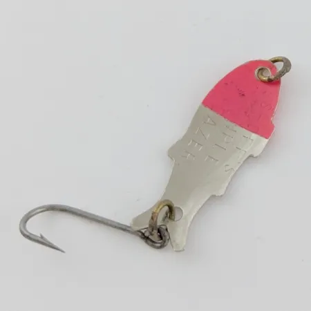 Vintage Shoff's Triple Teazer, 1/32oz  Red / Nickel fishing spoon #24071