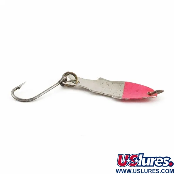 Vintage   Shoff's Triple Teazer, 1/32oz  Red / Nickel fishing spoon #24071