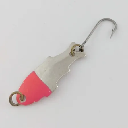 Vintage Shoff's Triple Teazer, 1/32oz  Red / Nickel fishing spoon #24071