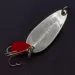 Vintage   Les Davis Hotrod, 3/16oz nickel/red fishing spoon #24072