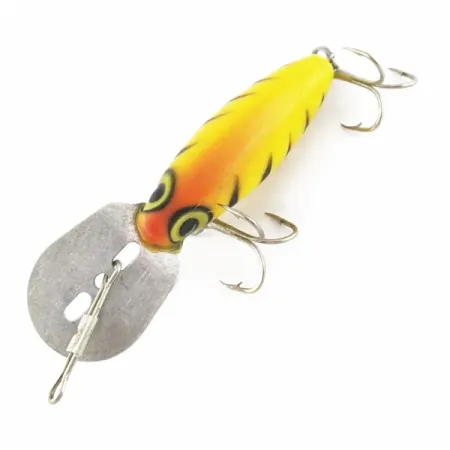 Vintage Storm Hot'N'Tot Thin Fin, 1/4oz yellow fishing lure #24074