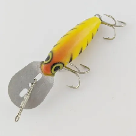 Vintage Storm Hot'N'Tot Thin Fin, 1/4oz yellow fishing lure #24074