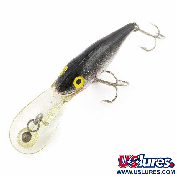 Vintage   Rebel Double Deep Shad, 3/16oz Silver fishing lure #24076