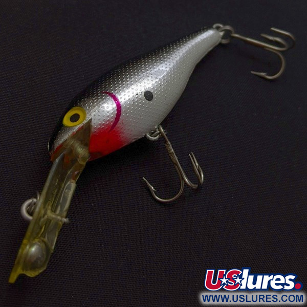 Vintage   Rebel Double Deep Shad, 3/16oz Silver fishing lure #24076