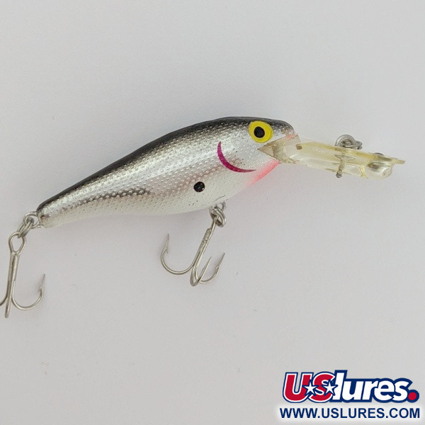 Vintage   Rebel Double Deep Shad, 3/16oz Silver fishing lure #24076