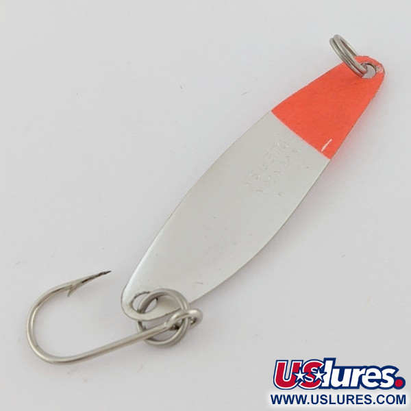 Vintage   Luhr Jensen Needlefish 2, 3/32oz red head fishing spoon #24077