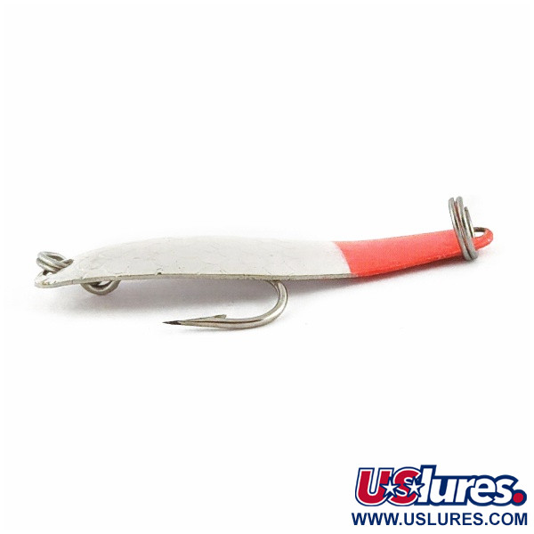 Vintage   Luhr Jensen Needlefish 2, 3/32oz red head fishing spoon #24077