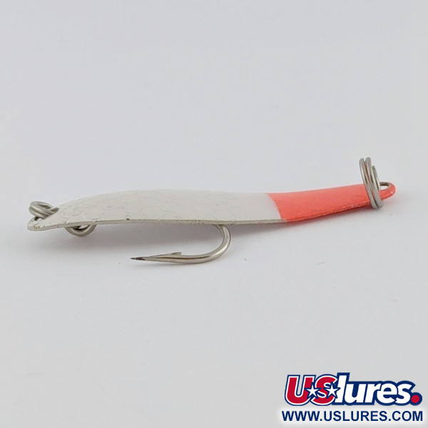Vintage   Luhr Jensen Needlefish 2, 3/32oz red head fishing spoon #24077