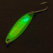 Vintage   Luhr Jensen Needlefish 1, 1/16oz Green fishing spoon #24078