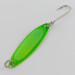 Vintage   Luhr Jensen Needlefish 1, 1/16oz Green fishing spoon #24078