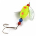 Vintage  Yakima Bait Worden's Spin-n-Glo, 1/4oz orange/yellow spinning lure #24081