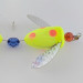 Vintage  Yakima Bait Worden's Spin-n-Glo, 1/4oz orange/yellow spinning lure #24081