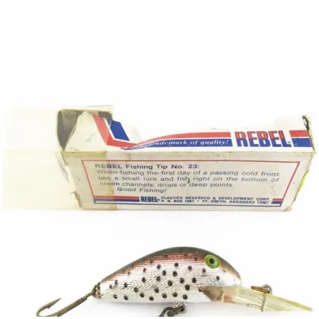 Rebel Super R, 1/2oz Trout fishing lure #24085