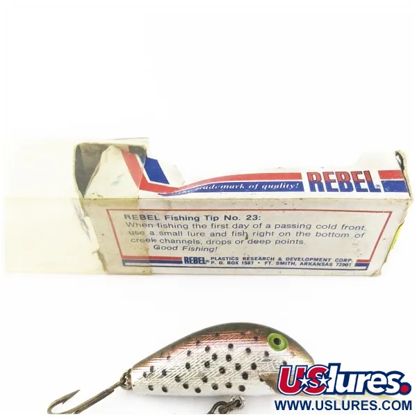 Rebel Super R, 1/2oz Trout fishing lure #24085