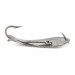 Vintage   EB Dipper Weedless, 3/16oz Nickel fishing spoon #24086