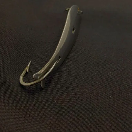 Vintage EB Dipper Weedless, 3/16oz Nickel fishing spoon #24086