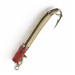 Vintage   South Bend  Trix-Oreno , 1/16oz white/red fishing spoon #24087