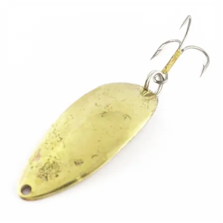 Vintage Seneca Little Cleo (Hula Girl), 1/2oz gold fishing spoon #24090