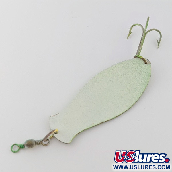Vintage   Paw Paw , 3/4oz Green fishing spoon #24091