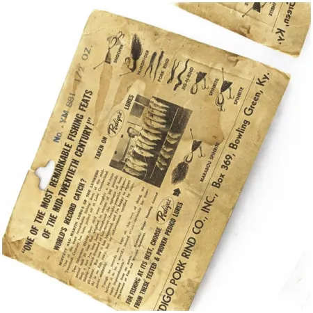 Pedigo's Spinrite, 1/2oz silver spinning lure #24092