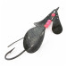 Vintage  Lindy / Little Joe Lindy Skitter-Buzz Weedless , 1/3oz red/black fishing spoon #24093