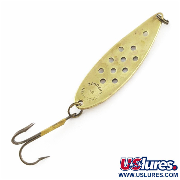 Vintage   Chruscz Spoonfish, 1/4oz nickel fishing spoon #24097