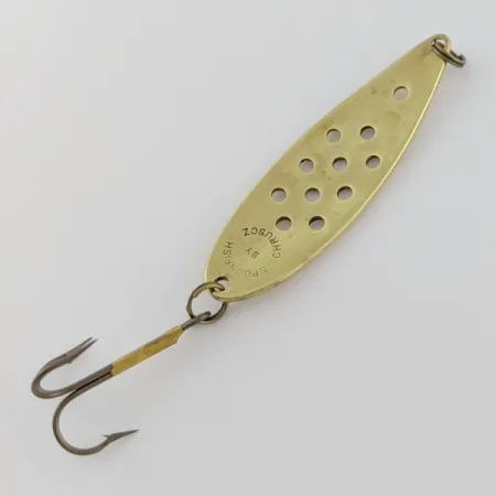 Vintage Chruscz Spoonfish, 1/4oz nickel fishing spoon #24097