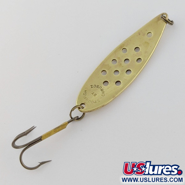 Vintage   Chruscz Spoonfish, 1/4oz nickel fishing spoon #24097