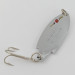 Vintage    Herter's Swiss Spoon (Japan), 1/4oz nickel/red eyes fishing spoon #24099