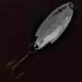 Vintage    Herter's Swiss Spoon (Japan), 1/4oz nickel/red eyes fishing spoon #24099