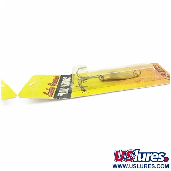   Luhr Jensen Lil' Kroc (Krocodile Stubby), 3/16oz gold fishing spoon #24131