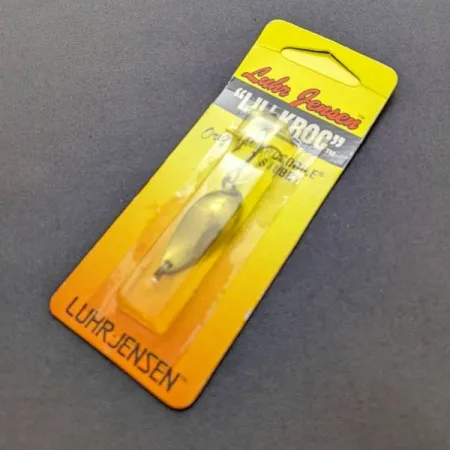 Luhr Jensen Lil' Kroc (Krocodile Stubby), 3/16oz gold fishing spoon #24131