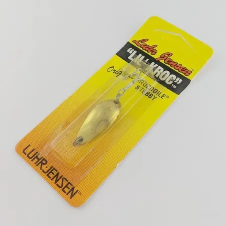 Luhr Jensen Lil' Kroc (Krocodile Stubby), 3/16oz gold fishing spoon #24100
