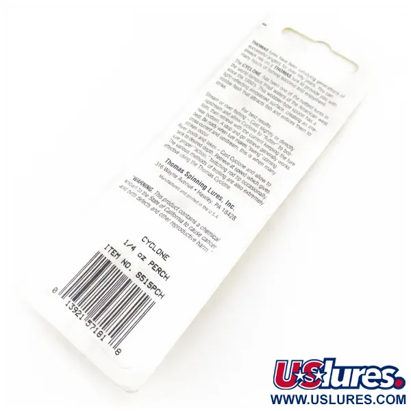    Thomas Cyclone, 1/4oz gold fishing spoon #24101