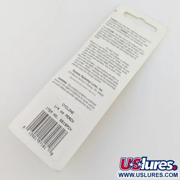    Thomas Cyclone, 1/4oz gold fishing spoon #24101