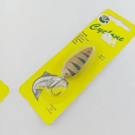  Thomas Cyclone, 1/4oz gold fishing spoon #24101