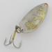 Vintage  Seneca Little Cleo (Hula Girl), 1/2oz Nickel / Brass fishing spoon #24102