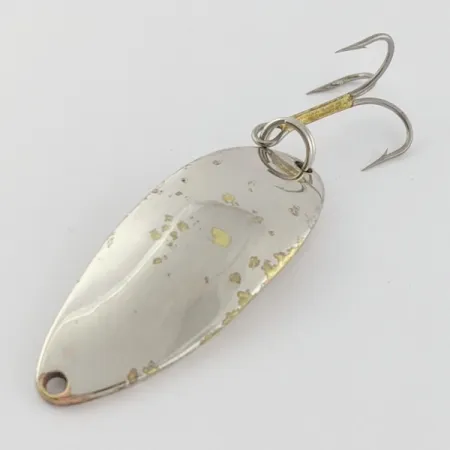 Vintage Seneca Little Cleo (Hula Girl), 1/2oz Nickel / Brass fishing spoon #24102